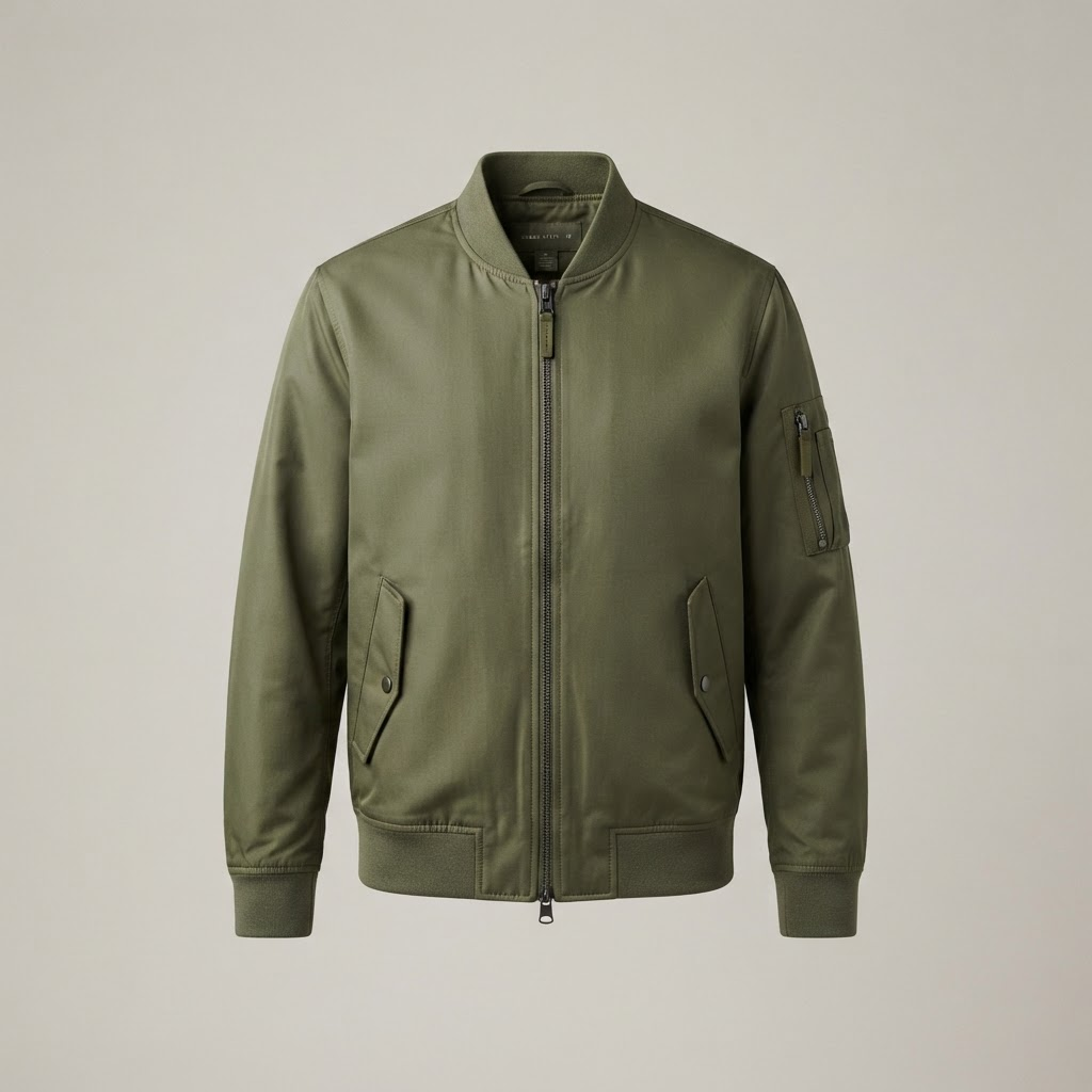 Chaqueta Bomber Oliva